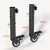 Support Casters Adjustable Support Casters With Brakes And 360° Swivel Design For Furniture 30*16*6cm Storage Rack Base