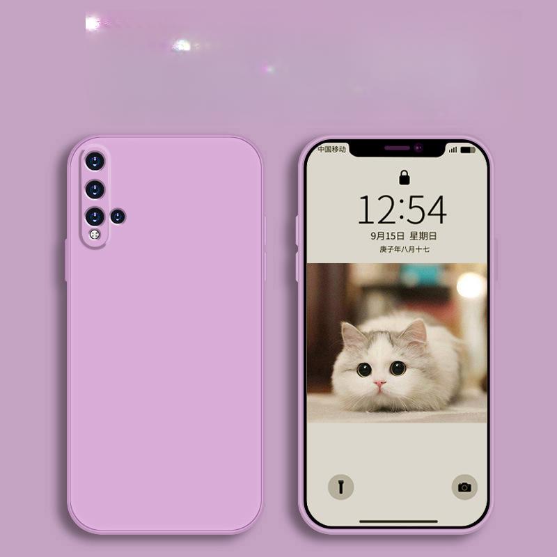 Suitable for Honor Play4 Mobile Phone Case Honoror Protective Case Liquid Soft Silicone Full-inclusive Anti-fall Case for Men and Women