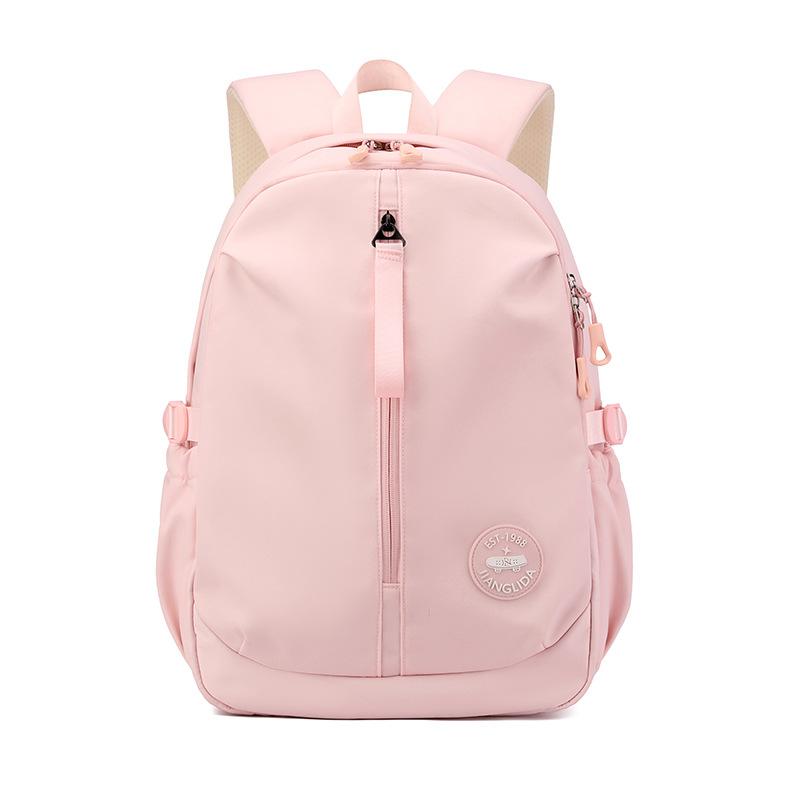 2026 New Burden Reducing Girl's Backpack Large Capacity Lightweight Waterproof Nylon School Bags Multi-layer Thickened Shoulder Strap Student Ruckpack