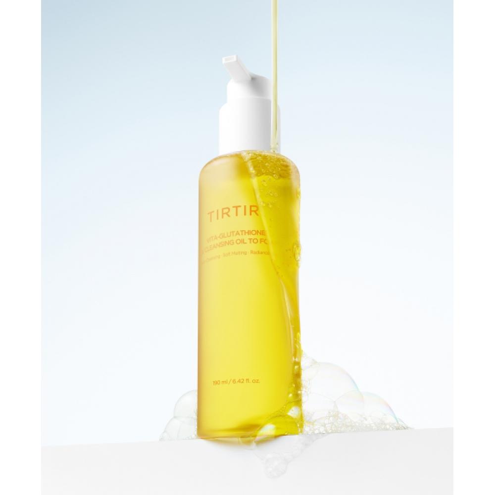 Tirtir Vita Glutathione 3x Cleansing Oil To Foam NONE