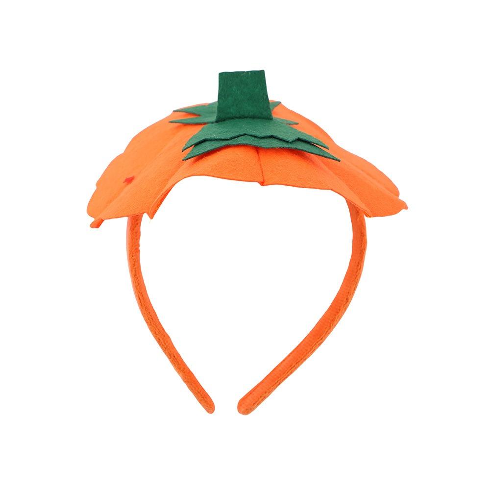 Pumpkin Halloween Pumpkin Headband Vegetables Ghost Festival Headpiece Halloween Day StyleA