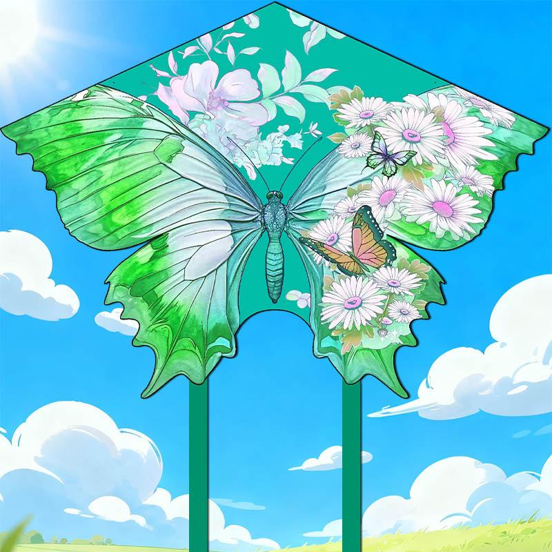 Beautiful Butterfly Kite For Kids Adults Large Kite With Long Tail Easy To Fly For Outdoor Beach Park Activities