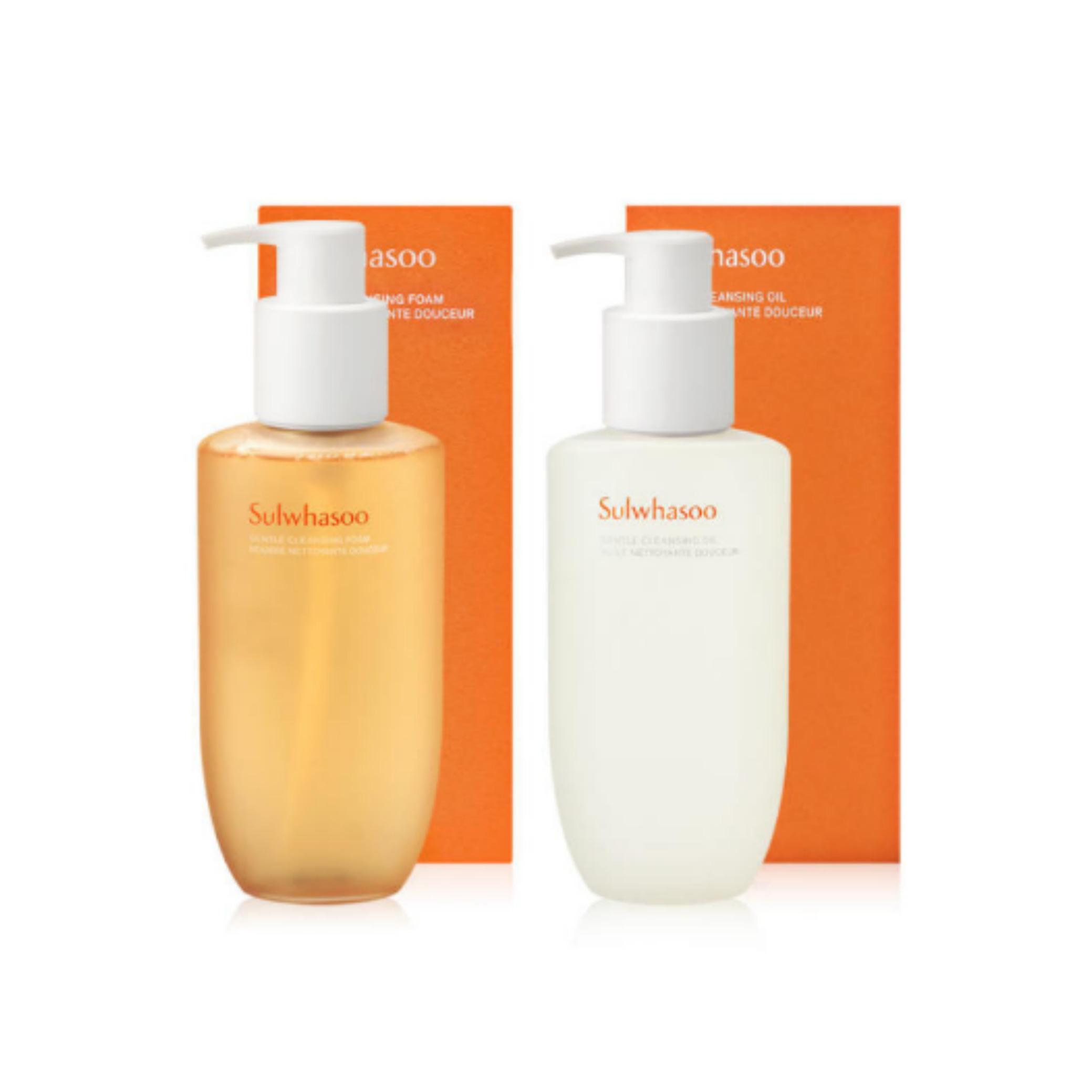 

Нежная очищающая пенка 200 мл + очищающее масло 200 мл