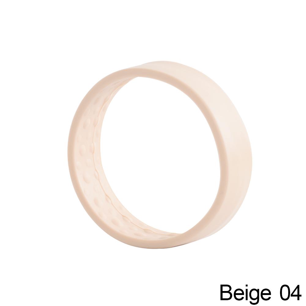 

Женская резинка для волос «конский хвост» без шва, складная резинка для волос, силиконовая стационарная эластичная повязка для волос, простые аксессуары для волос бежевый