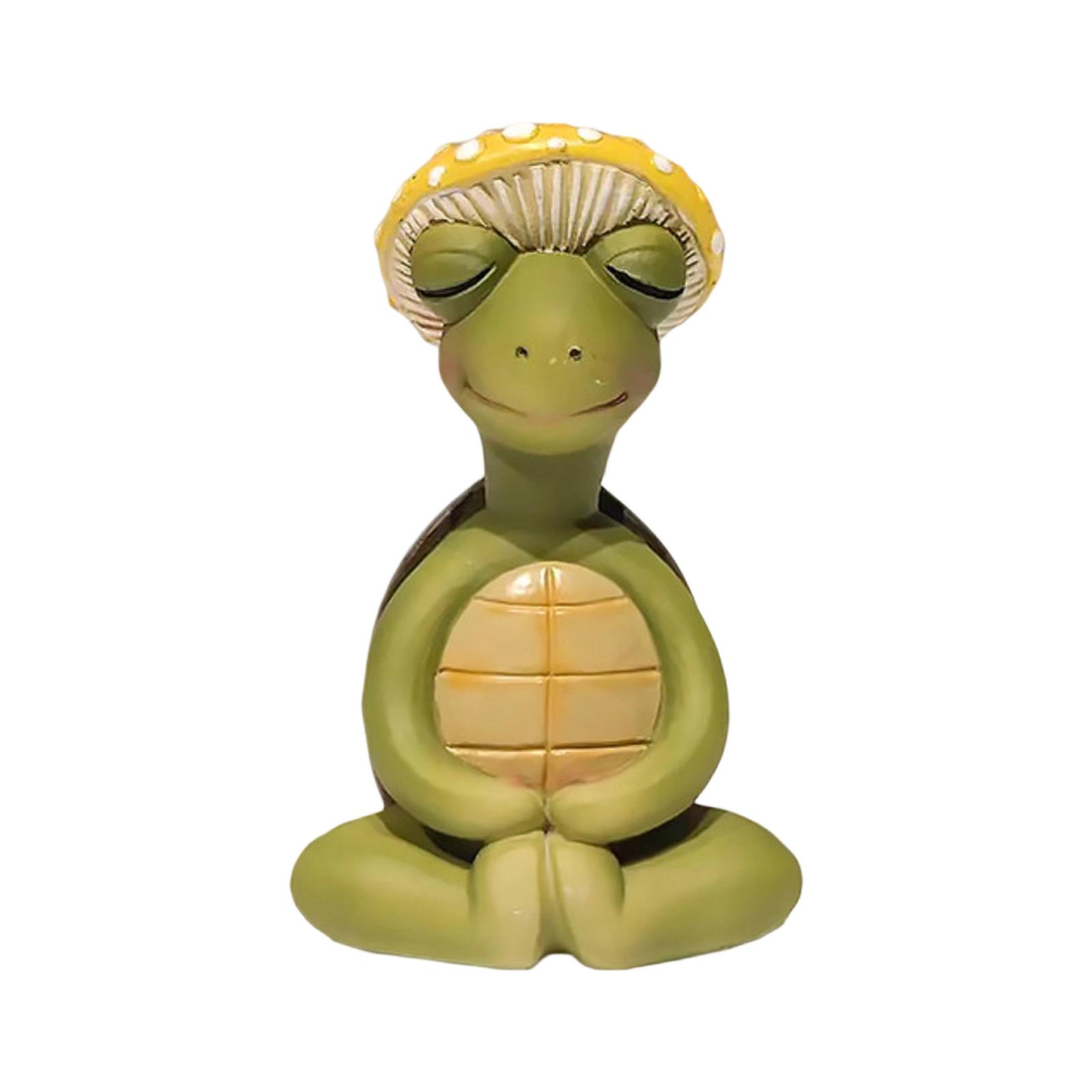 

Home Decorative Resin Sculpture For Meditation And Sitting - Adorable Design One Size жёлтый