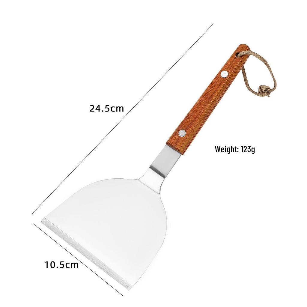 Stainless Steel Cooking Spatula for Pancakes, Pizza, Steak, and Fish