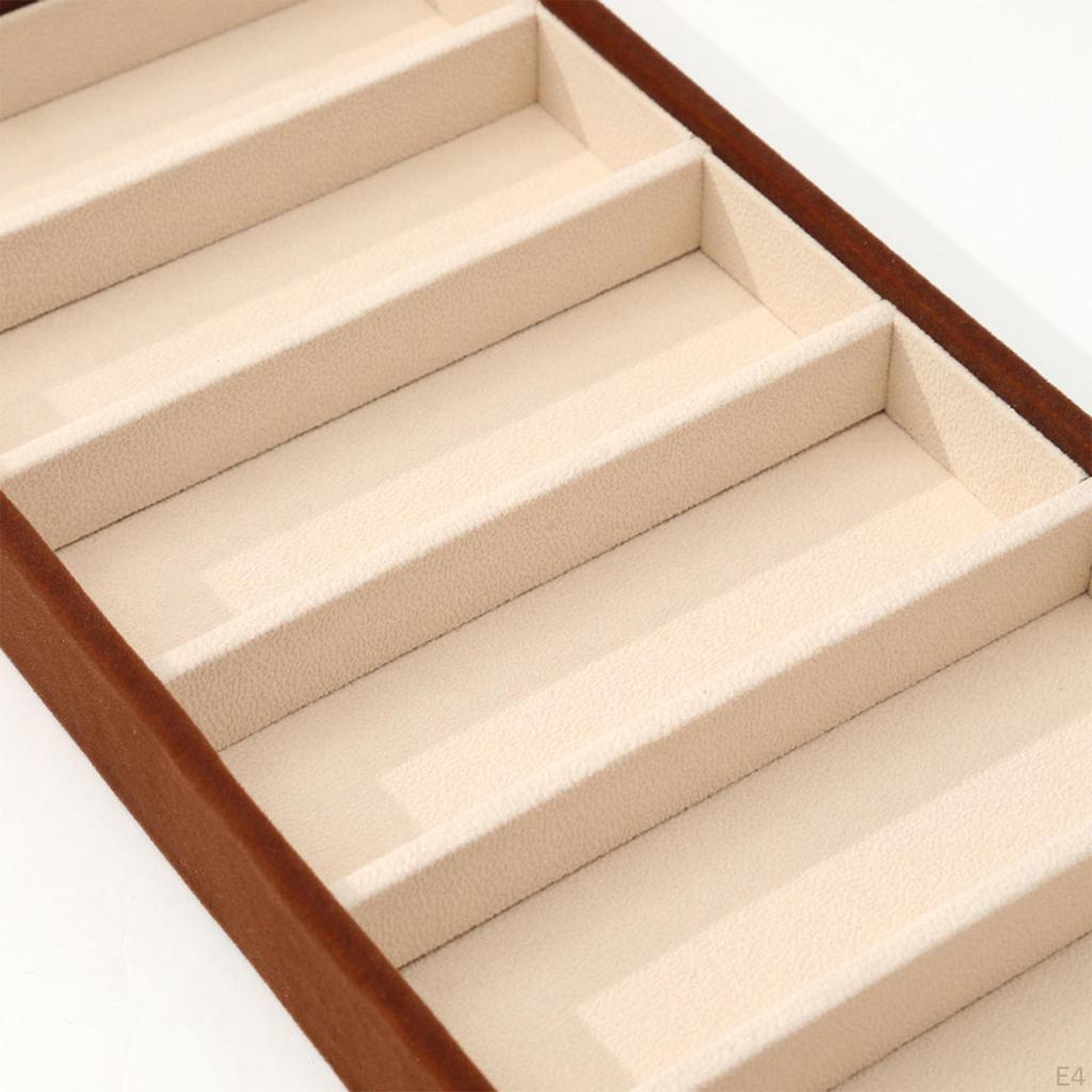 Display Case for Eyeglasses And Jewelry Collection Organizer Tray