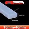 High-Temperature Resistant Transparent Silicone Rubber Sealing Strip