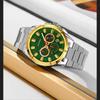 Skmei Fashion Multifunctional Quartz Watch for Men Calendar Luminous Luxury Stainless Steel Strap Mens Watches