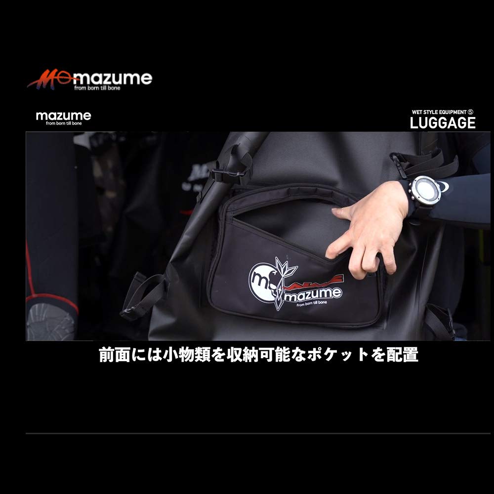 mazume x AIMS Waterproof Backpack MZBK-374-01 Black 40L
