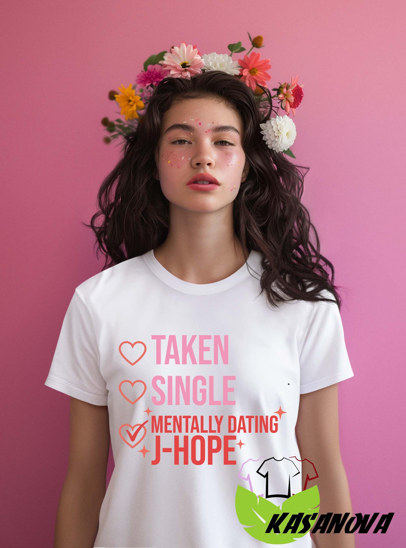 Mentally Dating J-Hope T-Shirt, K-Pop Graphic Tee S