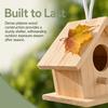 4Pcs Durable Hanging Bird House Hanging Design Outdoor Bird House  Garden Decoration
