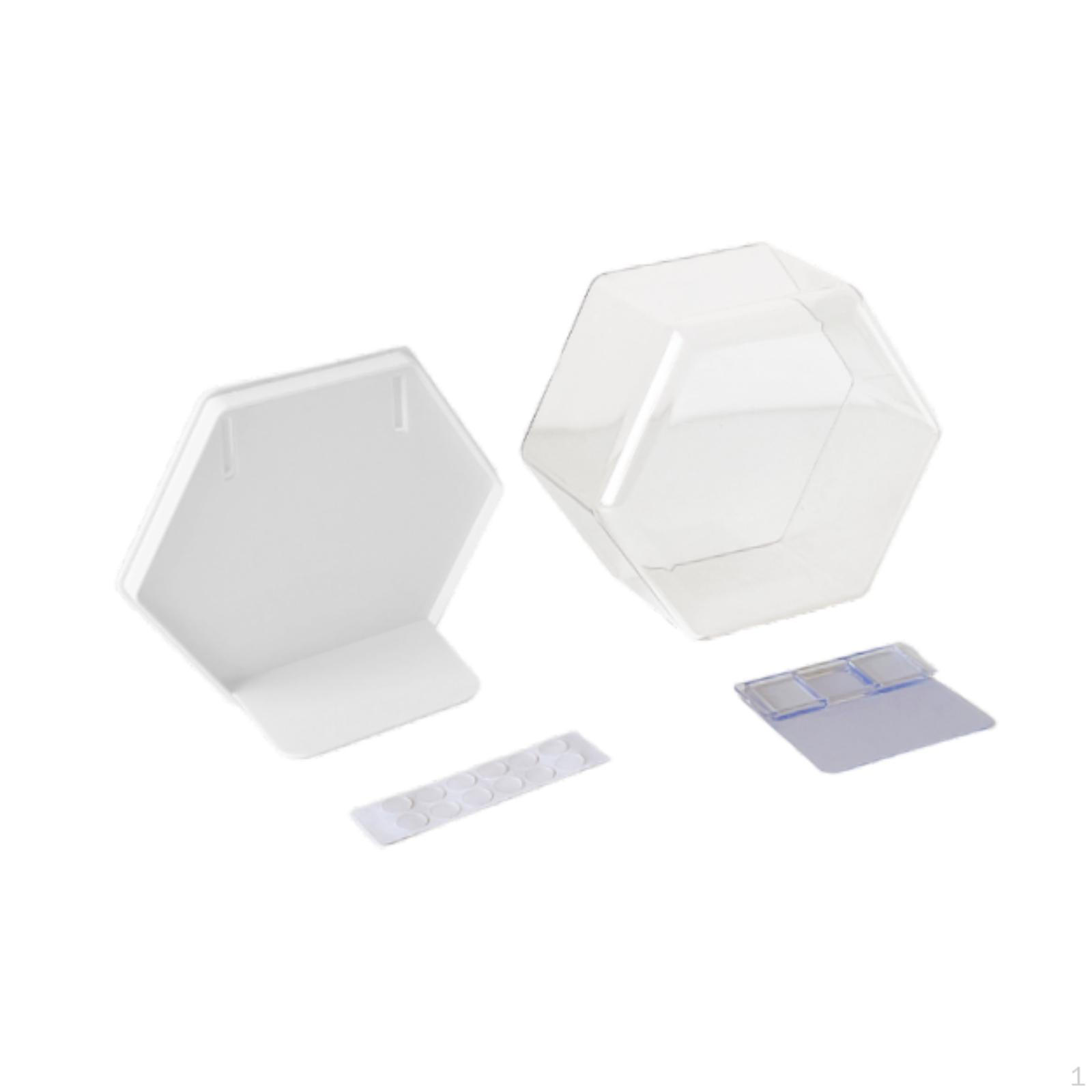 

Action Figure Display Case for Decoration Toys білий