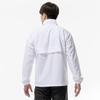 Training Wear MC Line Windbreaker Jacket Windproof 32MEC015 Unisex White X Black XL [Mizuno] Water-repellent