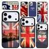 Hülle Case für iPhone 17 Air 16 Pro Max 15 Plus 11 13 Mini 14 12 Rückseite Handyhülle Flagge Vereinigtes Königreich London
