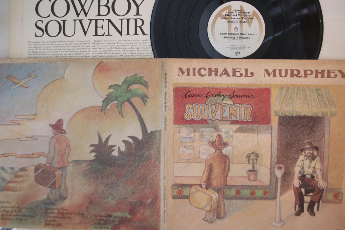 

LP Record MICHAEL MURPHEY - Cosmic Cowboy Souvenir SP4388 A&M 1973 US Rock Used