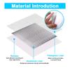 Patch di Riparazione Cartongesso 10 Pezzi Patch per Muro a Secco Soffitto Rete in Fibra Lamiera Zincata Facile Varie Esigenze di Riparazione Muri Forte