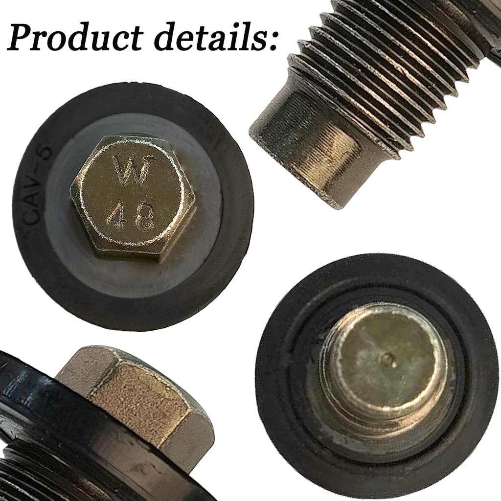 6506214aa Oil Pan Drain Plug for 2001- Jeep Wranglers 6506214aa Oil Pan Drain Plug, Covers 2001 4.0 Displacement and , models Easily replaces old