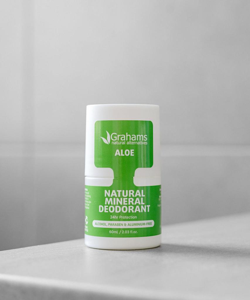 Natural Mineral Deodorant Aloe 60mL