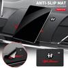 Tapete Antiderrapante com Logo de Carro Pad Pegajoso de PVC para Painel de Carro Para Giulia Stelvio Giulietta 156 159 147 Mito Tonale Brera Dis