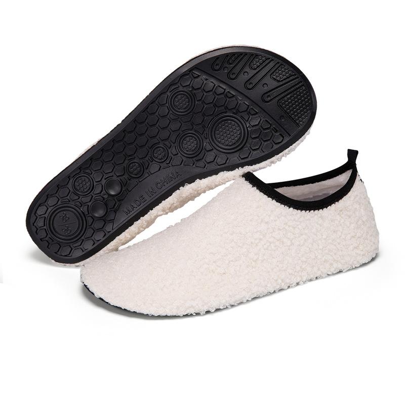 Winter Fitness Yoga Shoes Anti-slip Women Flats Household Casual Shoes Soft Elastic Soled Indoor Walking Shoes