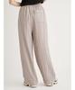 Emi 13WFP251070GRY0 Semi-Sheer Pajama-Like Pants,