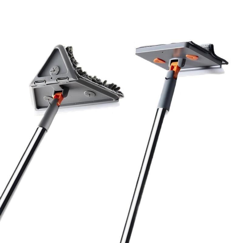 Foldable Triangular Wall & Floor Cleaning Mop Set