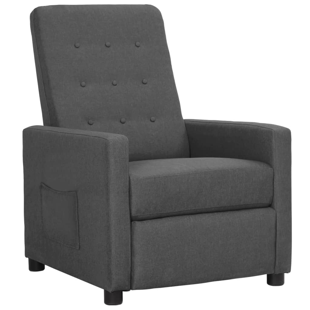 Buy recliner chair light gray fabric at affordable prices — free