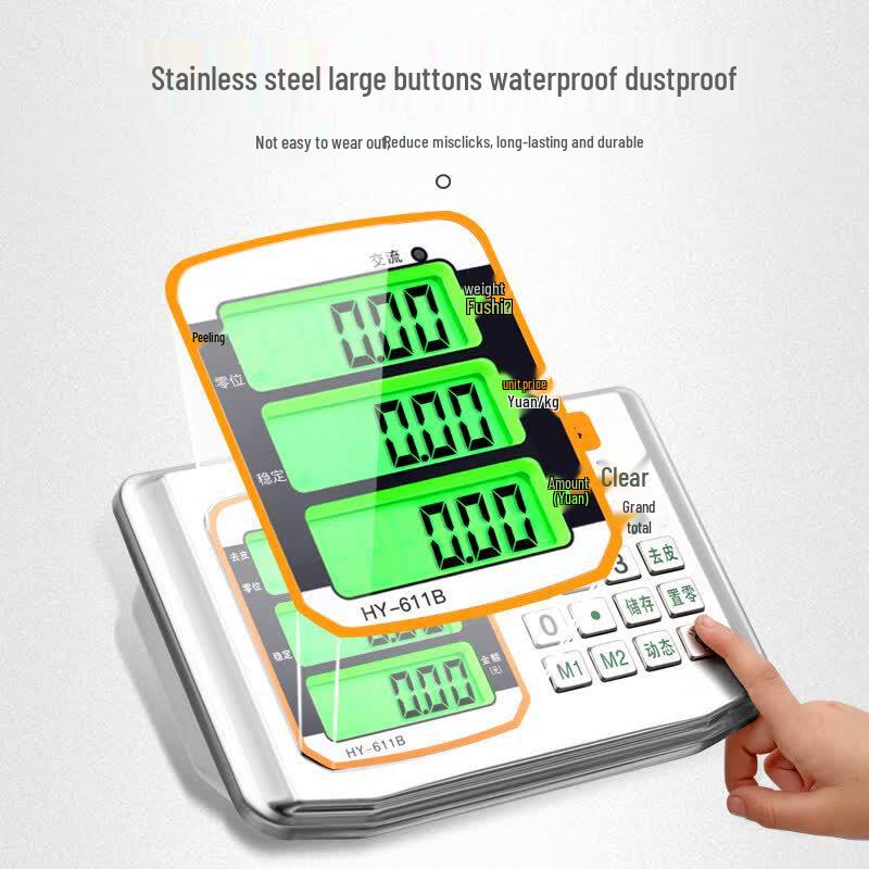 Ru Han Commercial Wheeled Digital Platform Scale
