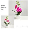 Kunstmatige Kunstorchidee Bonsai 25cm Potplant Kunstplant voor Buiten Binnen Kantoor