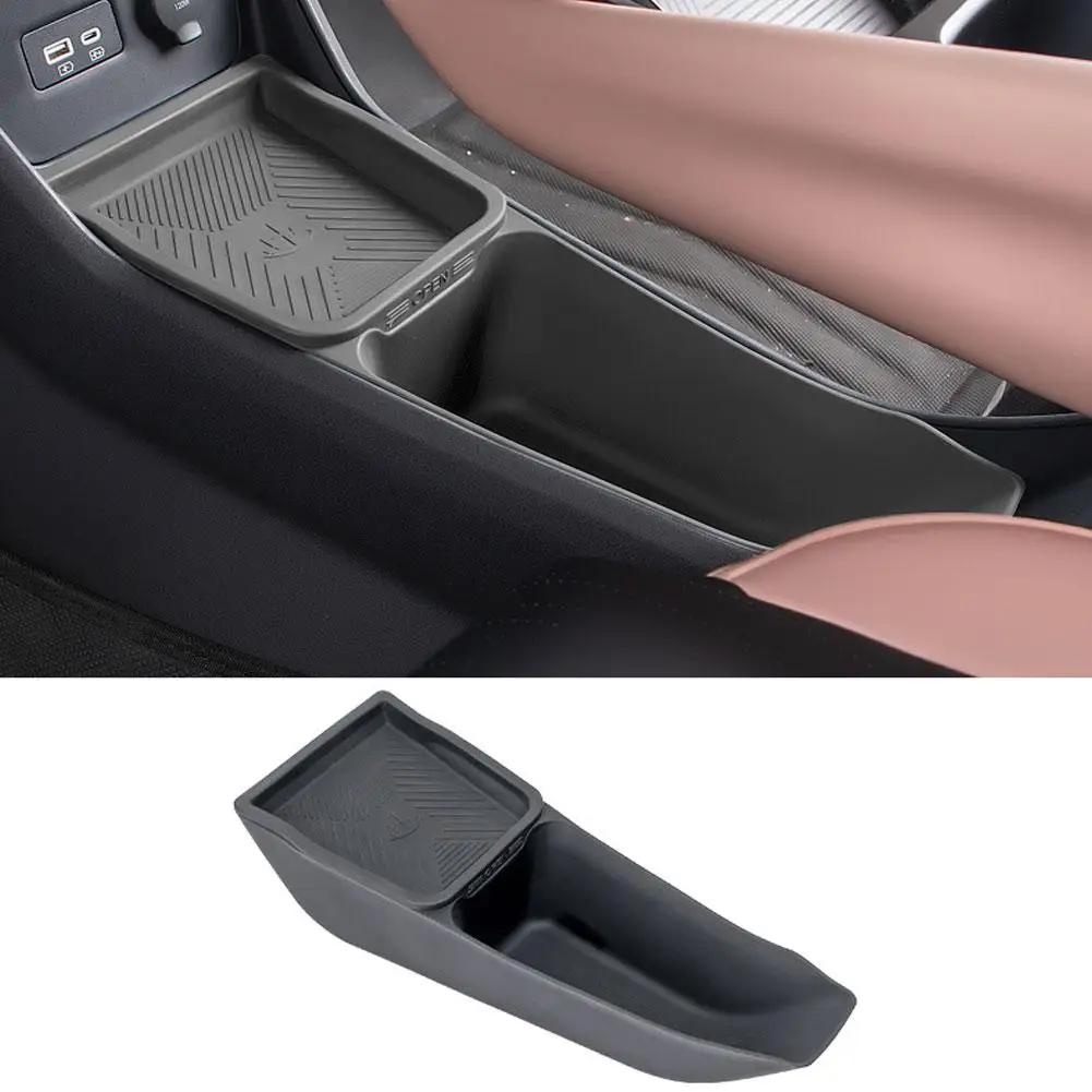 For BYD Seagull Central Control Storage Box Armrest Supplies Modification Accessorie Box Silent Interior Silicone Car Tools U0J6