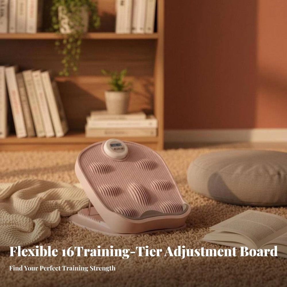 Adjustable Incline Stretch Board with Counter Foot Stretcher  Plantar Fascia Relief