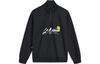 Li Ning Bluze unisex negre cu guler înalt, moderate, regulate AWDT445-4