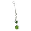 Lucky Clovers Beaded Phone Charm Versatile Lucky Clovers Phone Chain Acrylic Alloy Bead Decors for Bags & Wallets