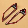 For Subaru Impreza Forester XV Dashboard Middle Air Vent Cover Trim Carbon Fiber