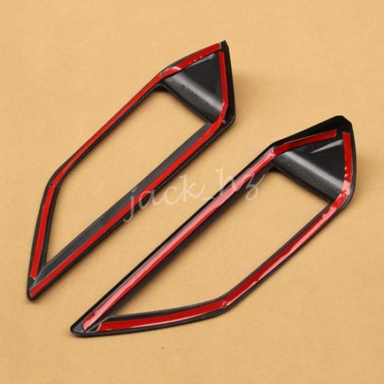 For Subaru Impreza Forester XV Dashboard Middle Air Vent Cover Trim Carbon Fiber