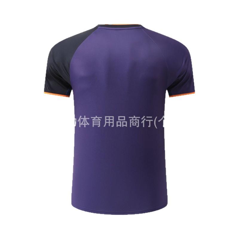Quick-Dry Badminton Competition Shirt Unisex Sport T-Shirt Breathable Athletic Top Training Matches
