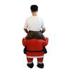 Santa Costume Funny Father Christmas Riding Inflatable Show Party Cosplay Role Playing Props Adult(150 190cm)