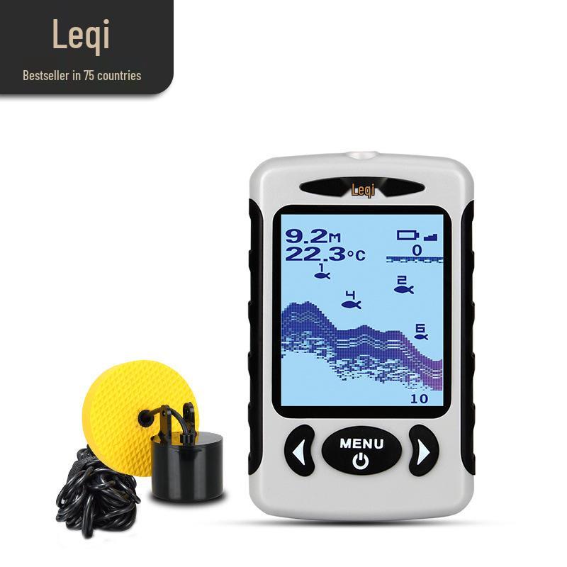 Leqi Fish Finder Sonar - Detects Fish Schools, Fishing Gear FF718