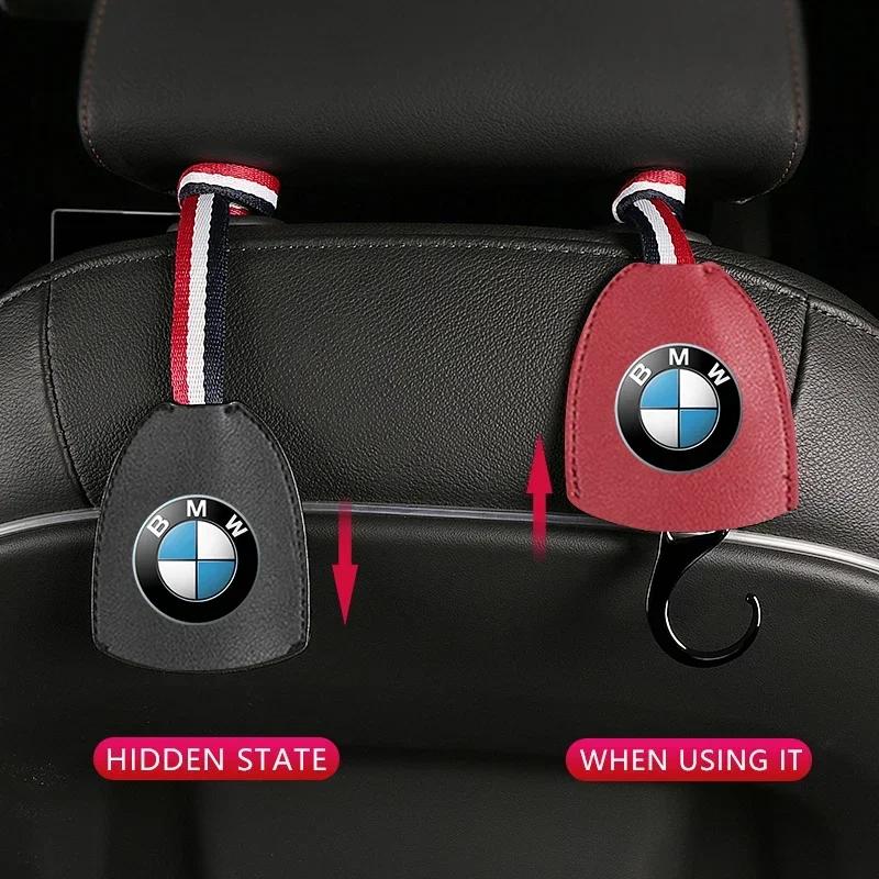 Multifunction Car Seat Headrest Hook For BMW E87 F20 F21 E36 E46 E90 E91 E92 E93 X1 X3 X4 X5 X6 M2 M3 M6 F30 F31 F34 Accessories