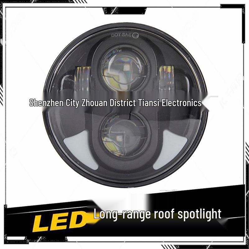 Harley 883 X48 Breaker 5.75" LED Motorcycle Headlight