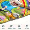 1PC Adventure Time Print Flannel Blanket, High Quality All Seasons, Home Decor, Warmth and Comfort, Perfect for Christmas Gifts