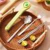 Portable Cartoon Stainless Steel Tableware Set