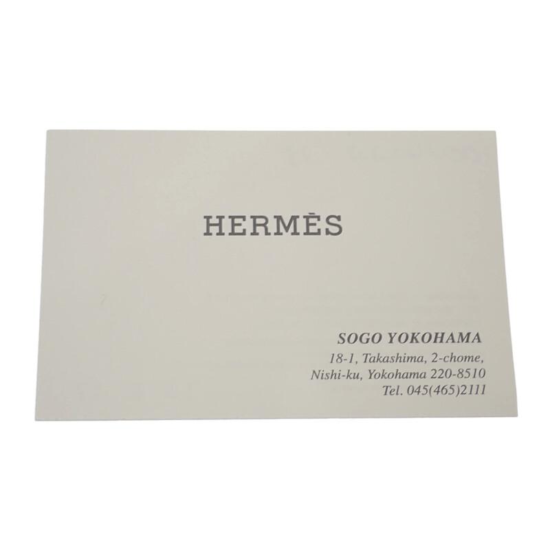 HERMES   scarf black/white silk Women
