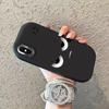 Angry Expression Phone Case for iPhone 12-16ProMax, Japanese Korean Style