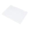 Clear Document Storage Case Transparent Plastic File Storage Box with Secure Buckle Lock