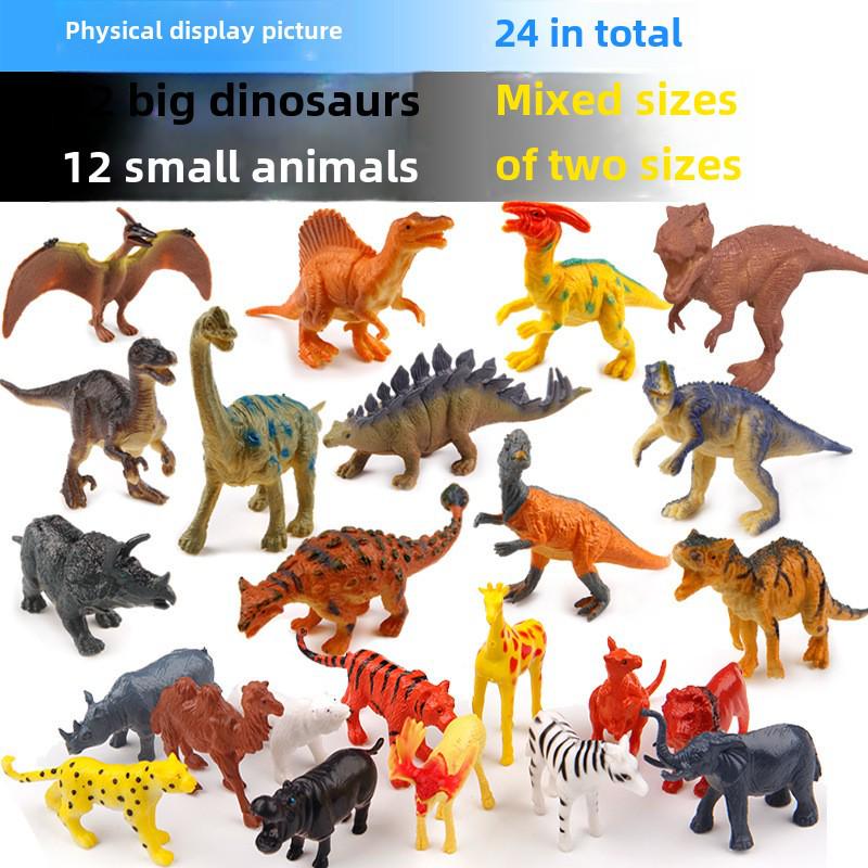 Dinosaur and Wildlife Animal Model Toy Sets