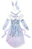 Clearstone Cherievere Frozen Bunny Christmas Cosplay Costume for Women (Blue)