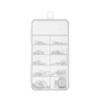 100-Piece Toenail Tips: Transparent & Natural, Full-Cover Fake Nails for Nail Art
