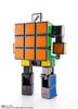 TAMASHII NATIONS Chogokin approximately ABS painted action figure Rubik's Cube, 145mm, & die-cast,